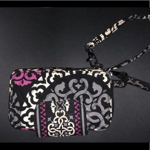 Vera Bradley Wristlet wallet smart phone holder